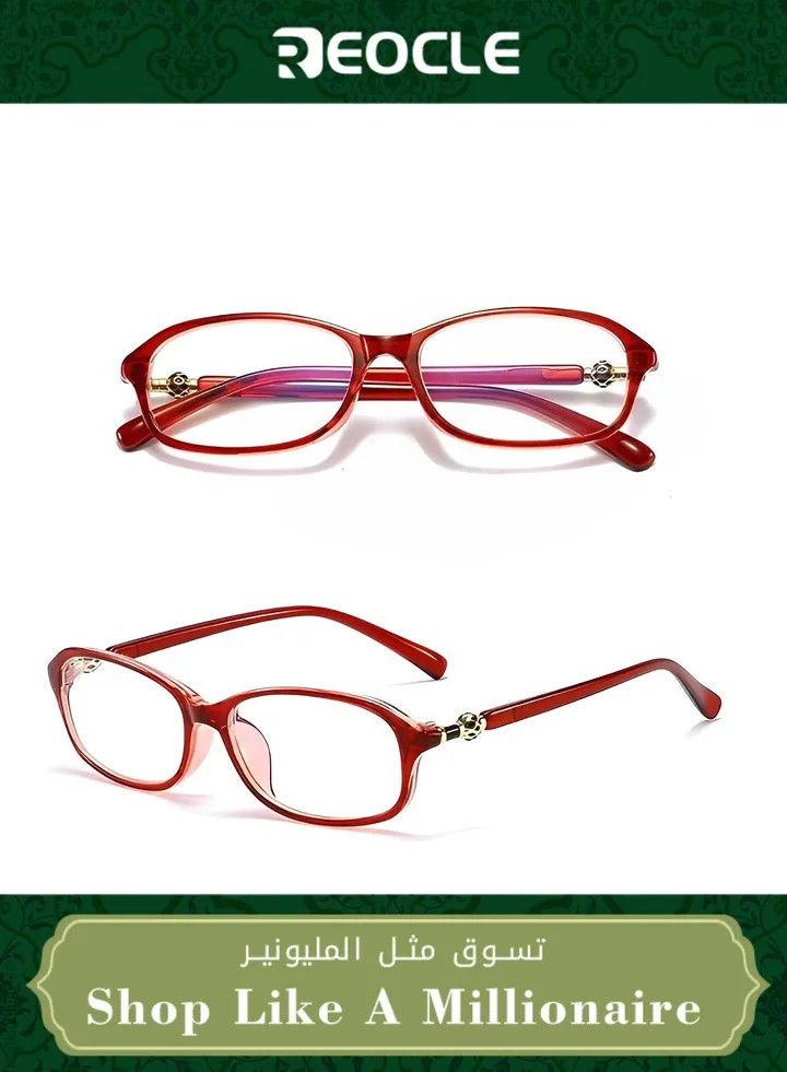 Ultra-light Reading Glasses for Women High-definition, Comfortable Anti-blue Light Fashionable Clear Wear-resistant and Durable New Women's Reading Glasses