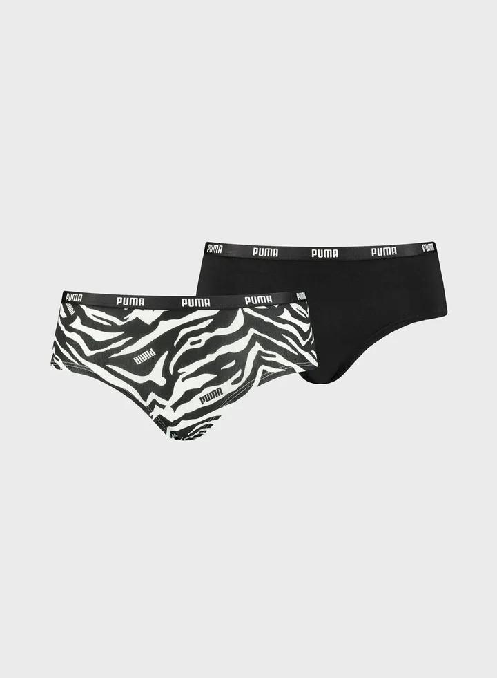 2 Pack Printed Hipster