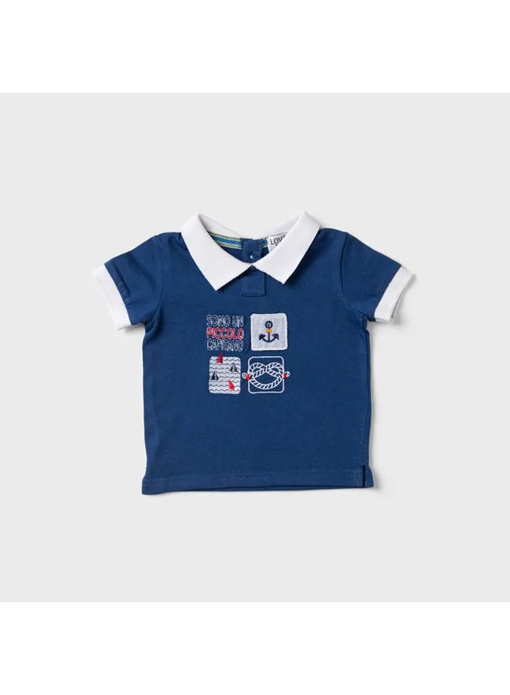 Polo Shirt Baby Boy Navy