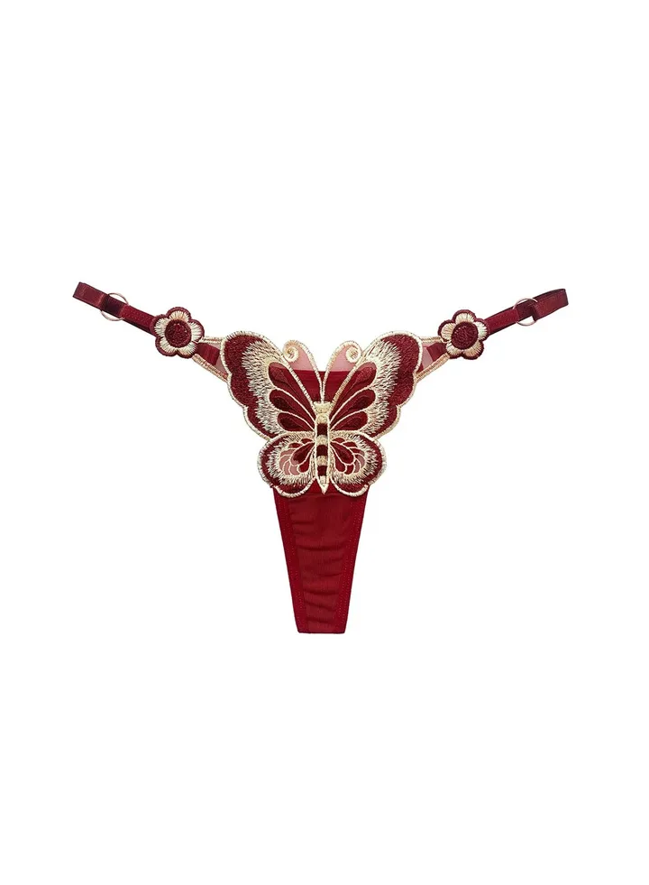 Women Lace Briefs Underwear Breathable Hipster Panties Stretch Seamless Bikini Briefs 6 Pack Suitable for Weighing 40-75kg Red