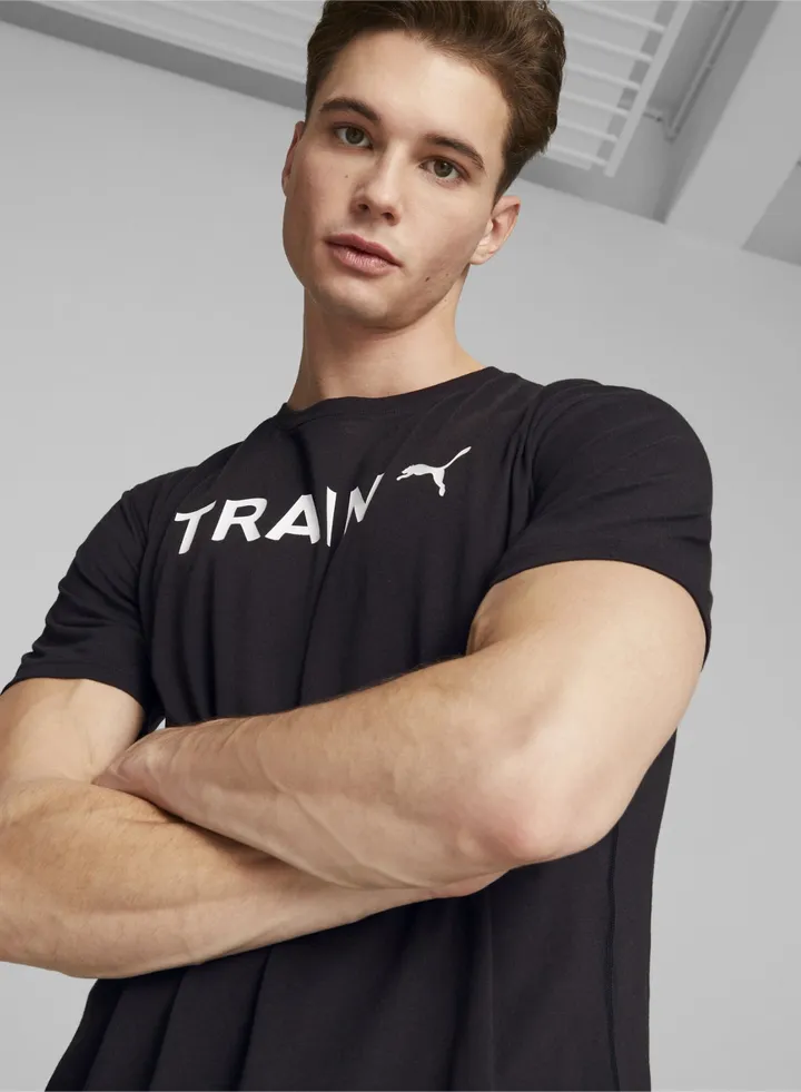 Train Graphic Mens Shortsleeve T-shirt