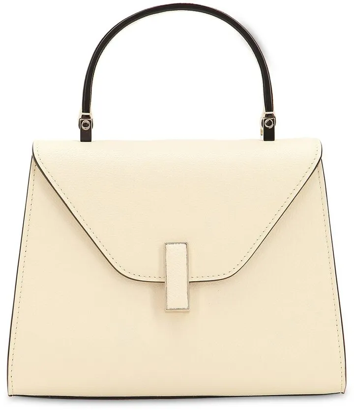 Mini Iside grained leather bag
