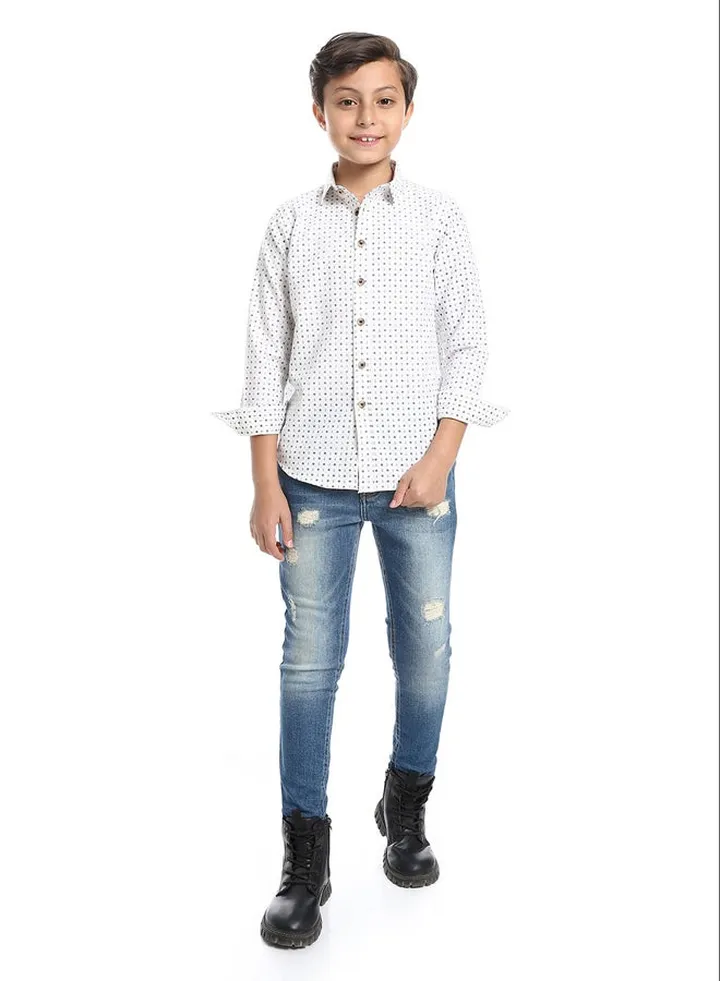 Ankor & Helm Allover Boys Shirt
