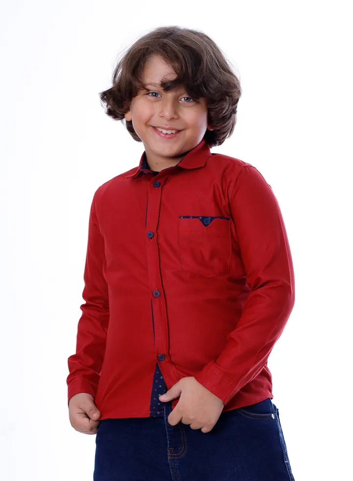 BEBO_My children shirt, how much_Burgundy
