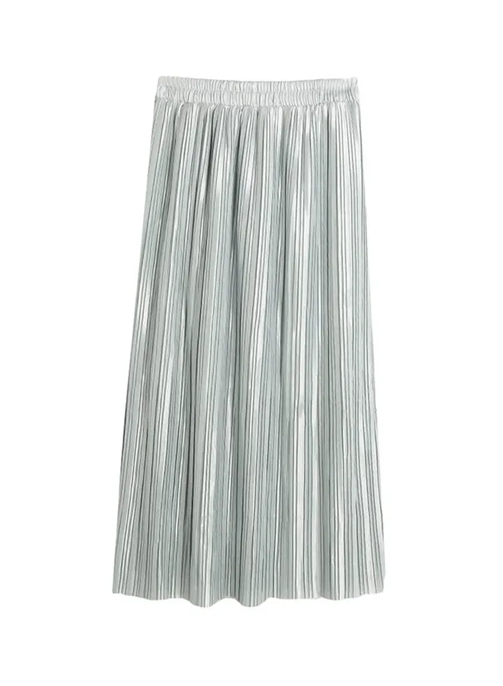 High Waist Pencil Skirt Grey