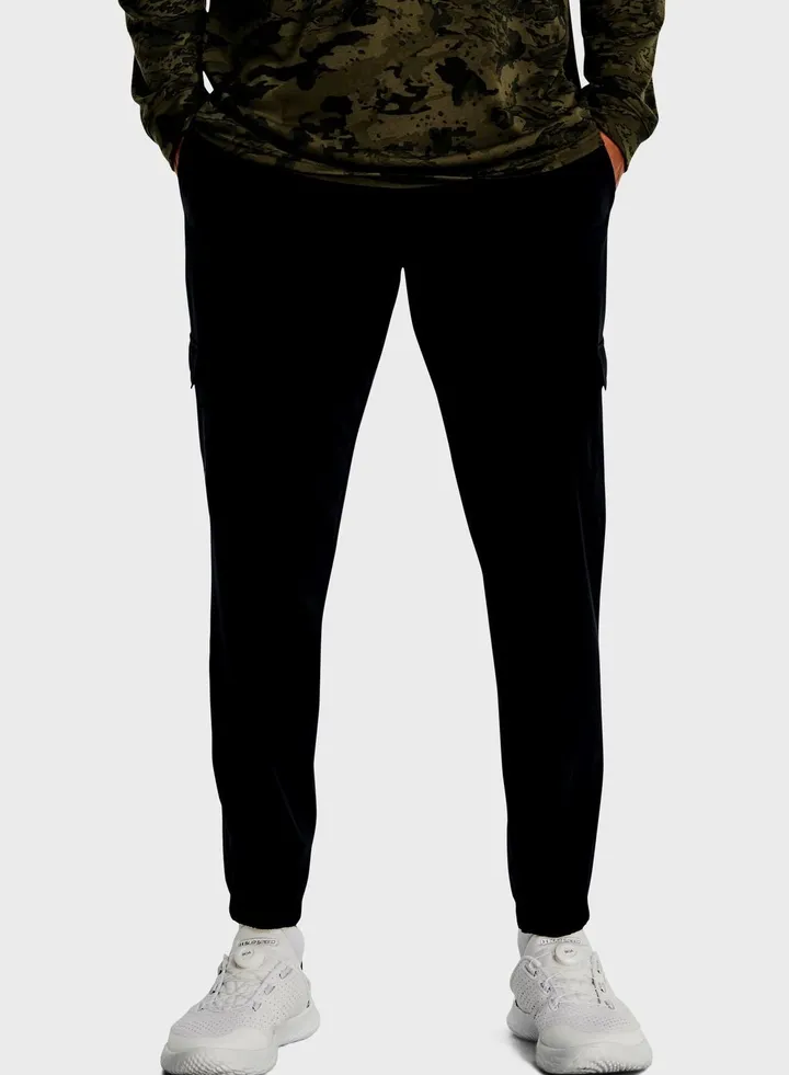 Stretch Woven Cargo Pants
