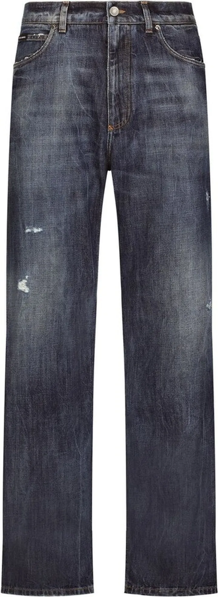 High-Waisted Wide-Leg Jeans