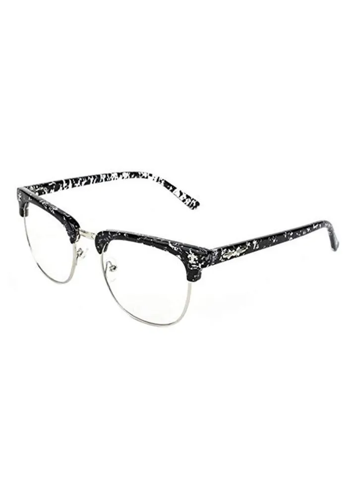 Semi-Rimless Plastic Medical Glasses