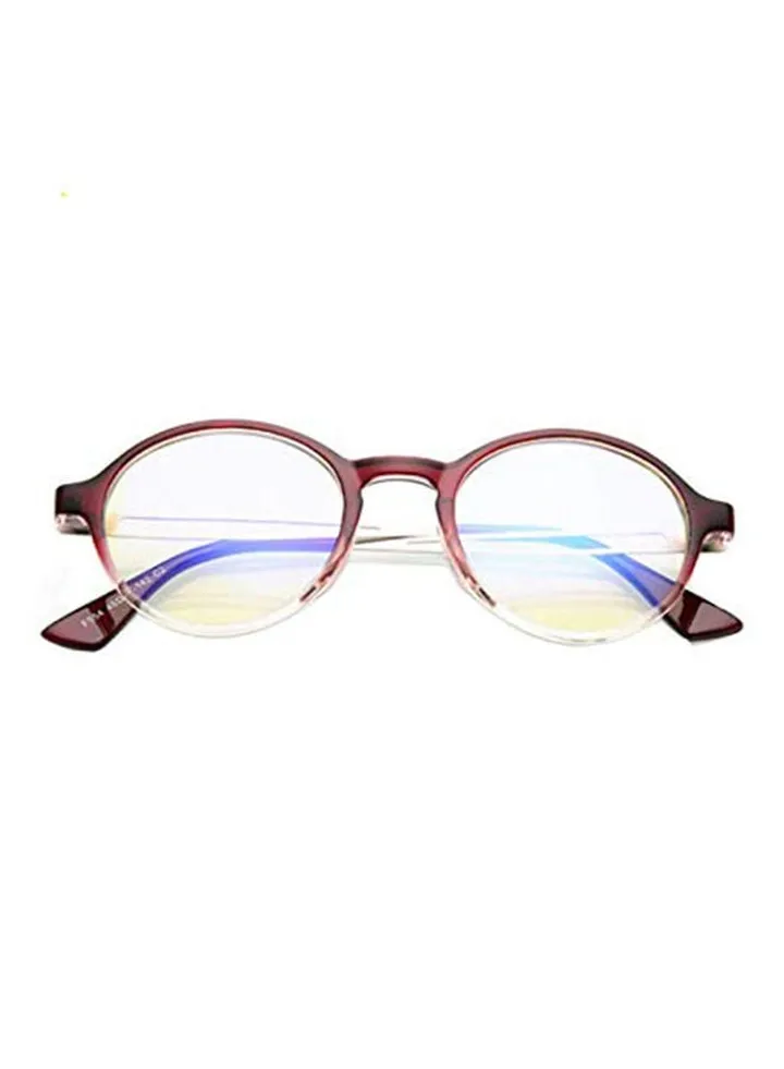 Round Flat Anti Illumination Reading Glasses