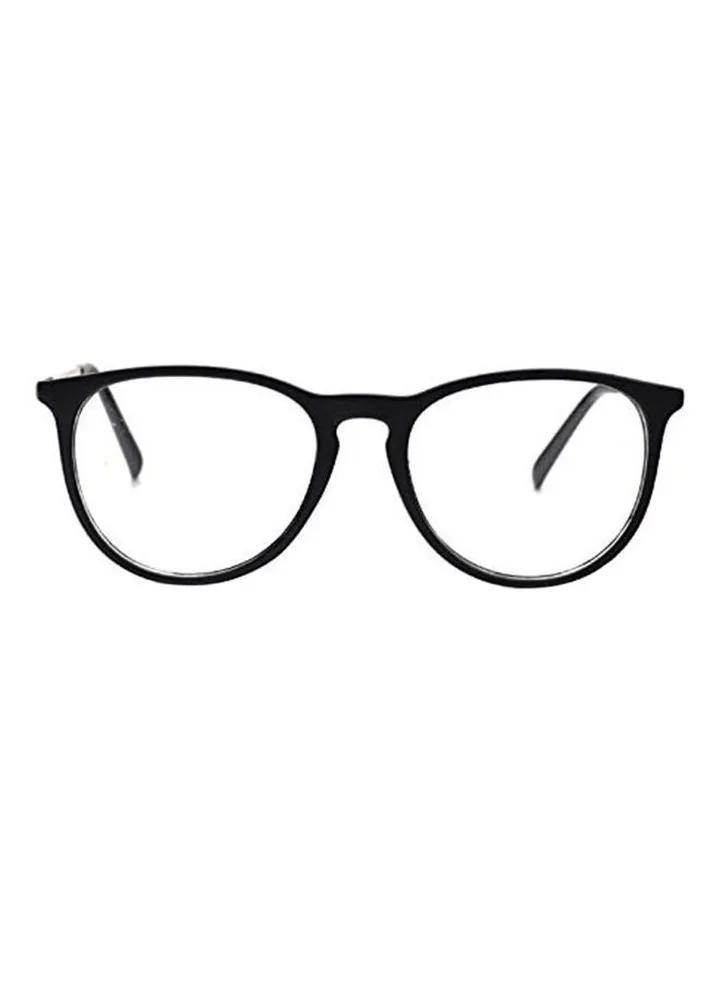 Classic Round Frames Flat Glasses