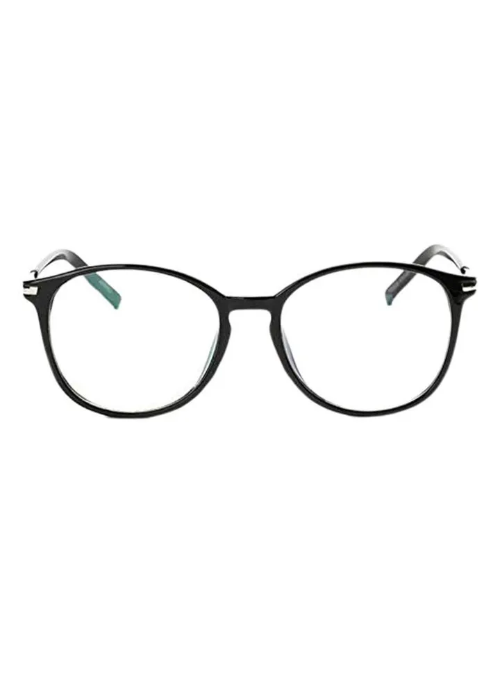 Round Frames Flat Glasses
