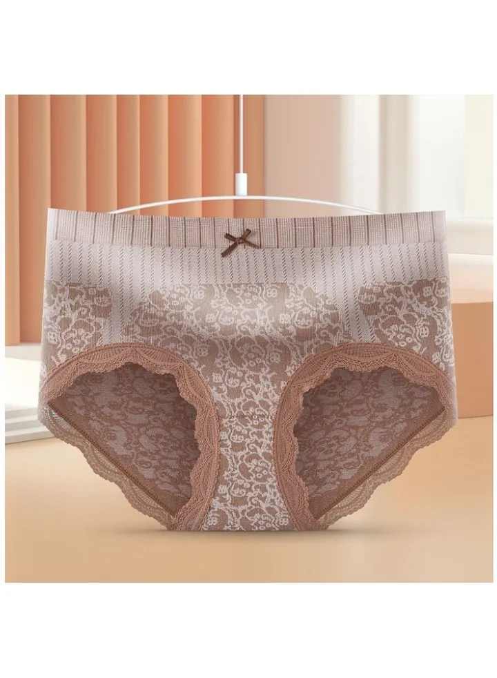Women's Triangular Underwear With High Waist