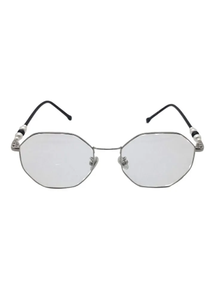 Women's Hexagon Medical Glasses