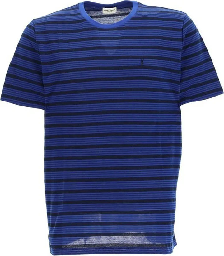 Saint Laurent Striped Crewneck T-Shirt