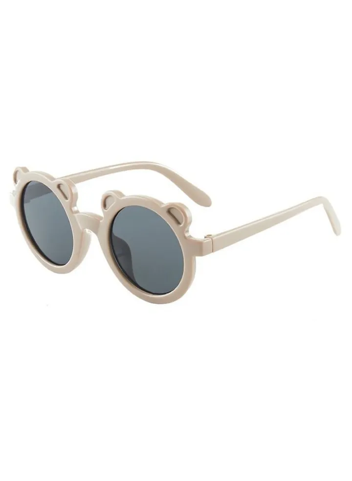 Summer round frame bear children's sunglasses