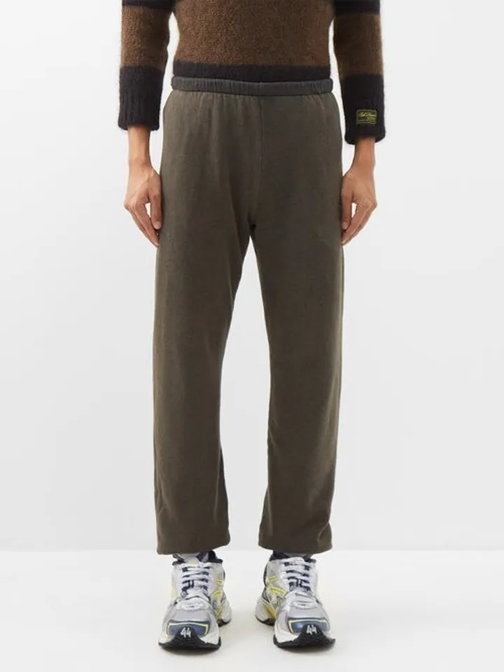 Lym Cotton-blend Knit Track Pants