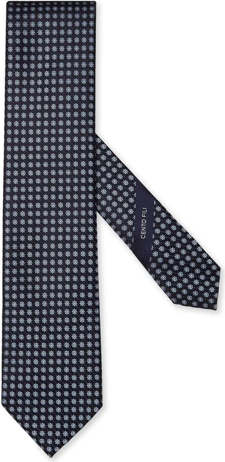 Floral-Print Silk Tie
