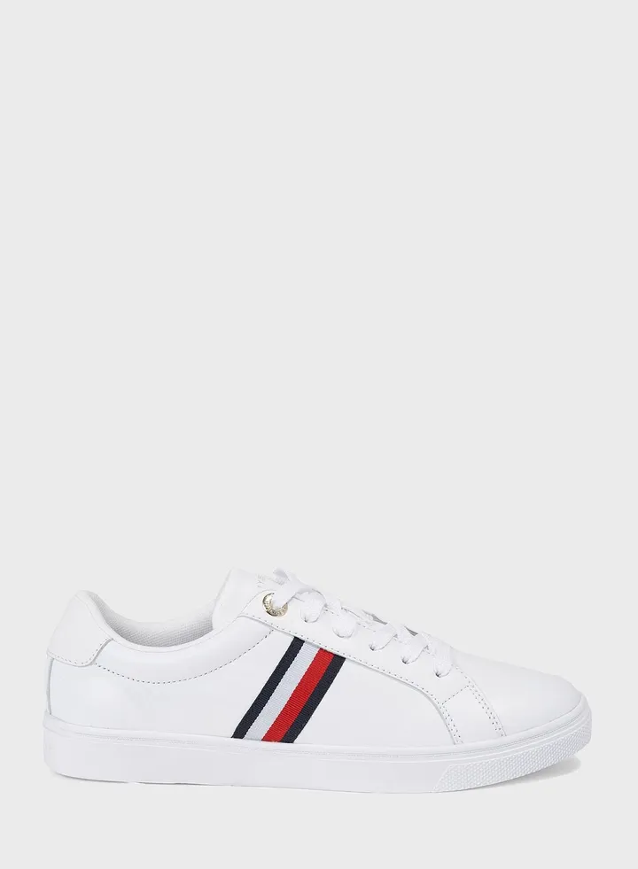 Essential Logo Detailed Sneakers