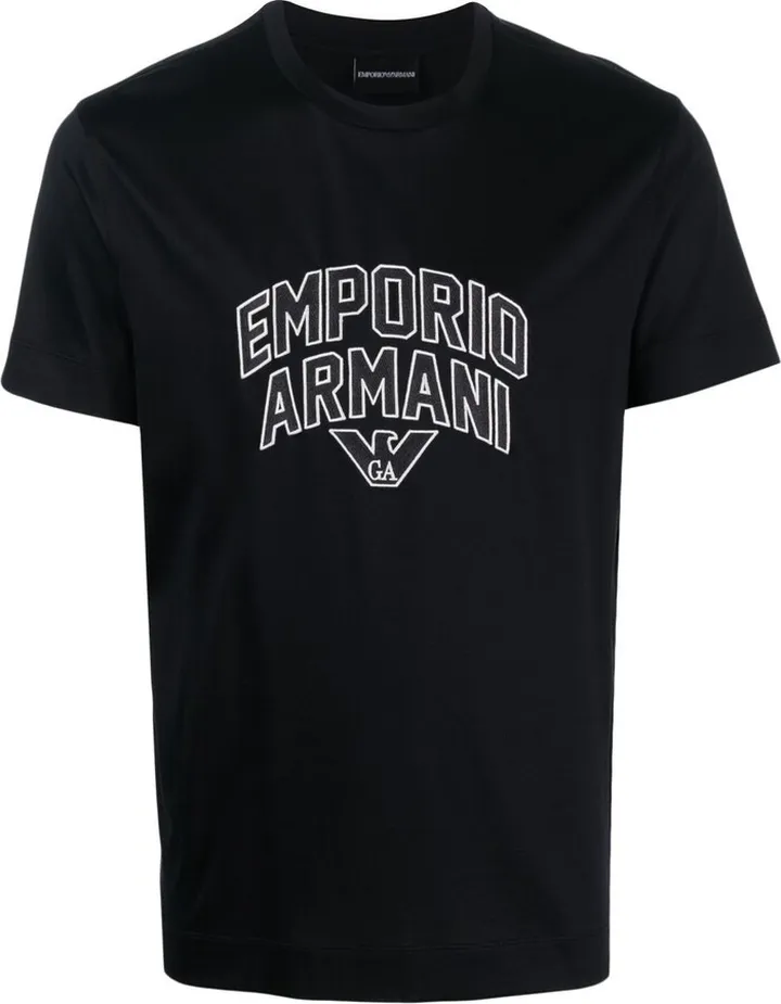 logo-print lyocell-cotton T-shirt