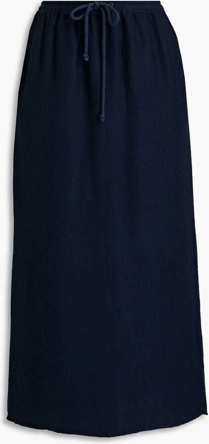 Vimbow brushed woven midi skirt