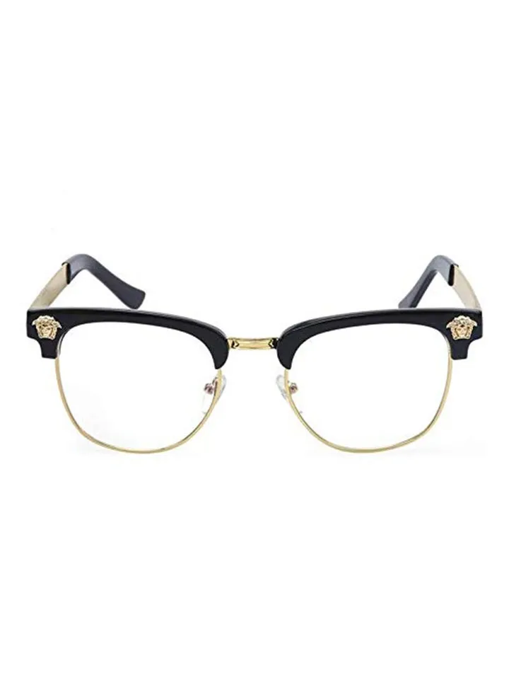 unisex Clubmaster Flat Mirror Casual Medical Glasses