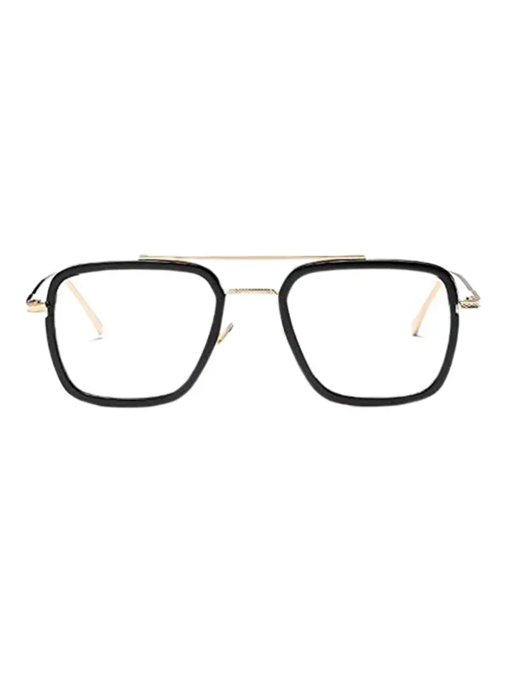 Women's Oculos Retro Flat Mirror Square Eyeglasses