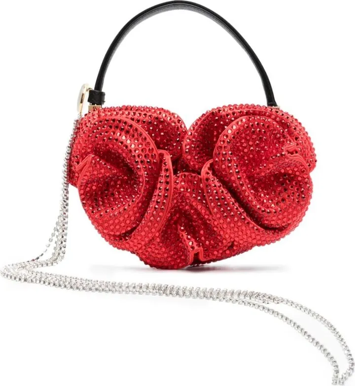 Micro Vesna crystal-embellished tote bag