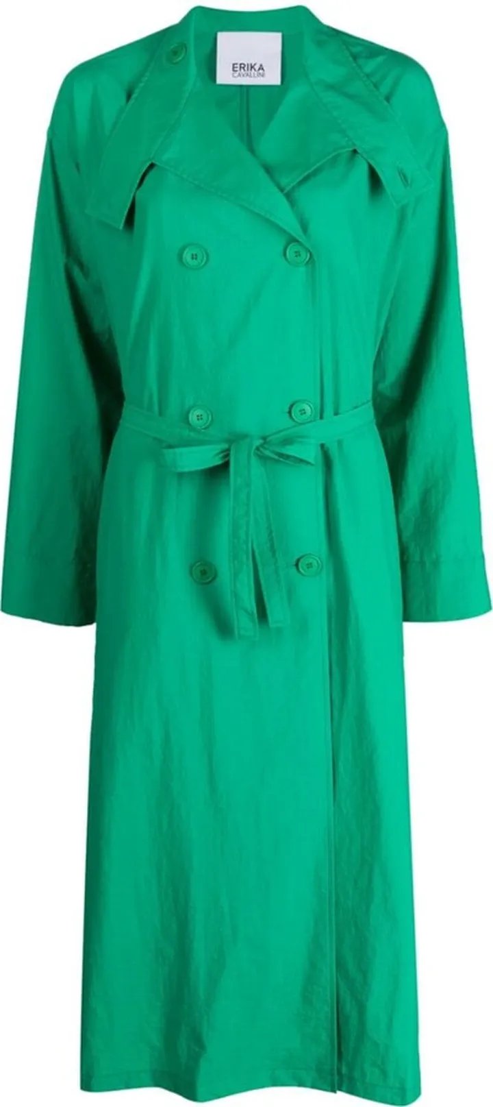 Zoe double-breasted trench coat