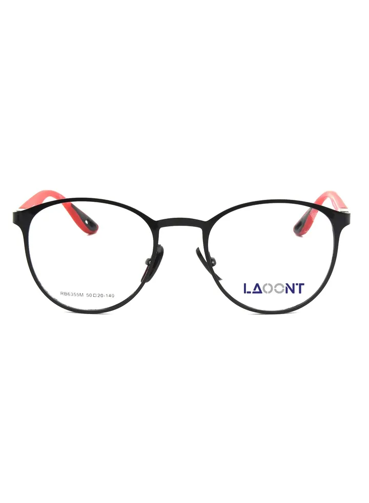Stylish Oval Metal Eyeglasses Frame
