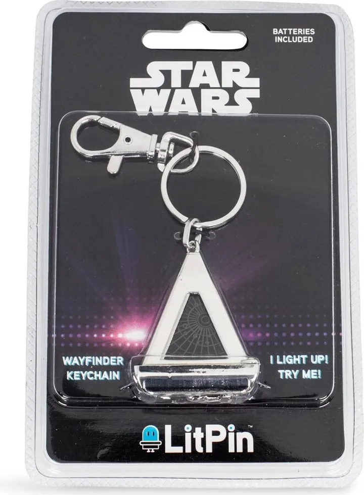 SalesOne LLC Star Wars The Rise of Skywalker Light-Up Wayfinder Car & Backpack Keychain Ring