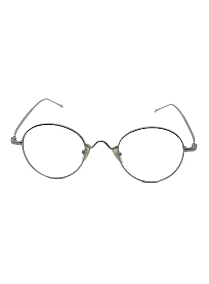 unisex Round Plastic Medical Glasses