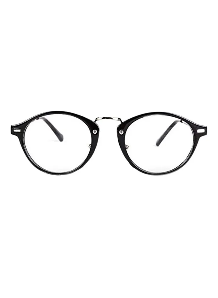 unisex Oval Metal Medical Glasses