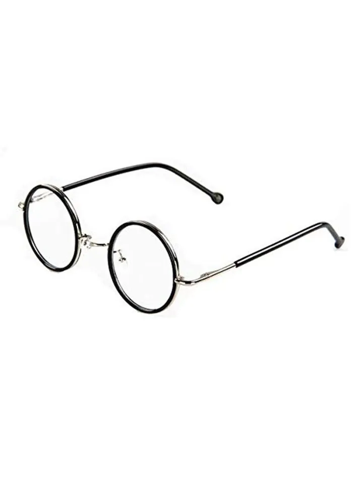 Classic Round Flat Metal Medical Glasses