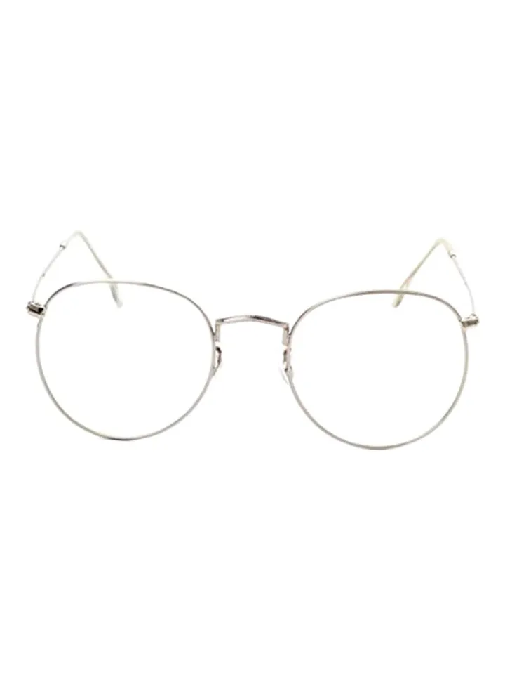 women Oval Mirrored Plastic Medical Glasses