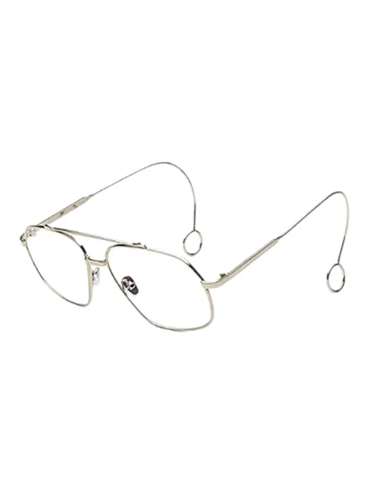 unisex Classic Retro Square Uv Protection Plastic Medical Glasses