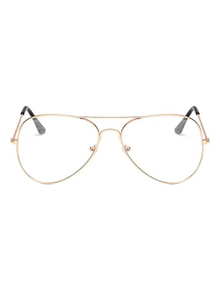unisex Flat Mirror Aviator Reading Glasses