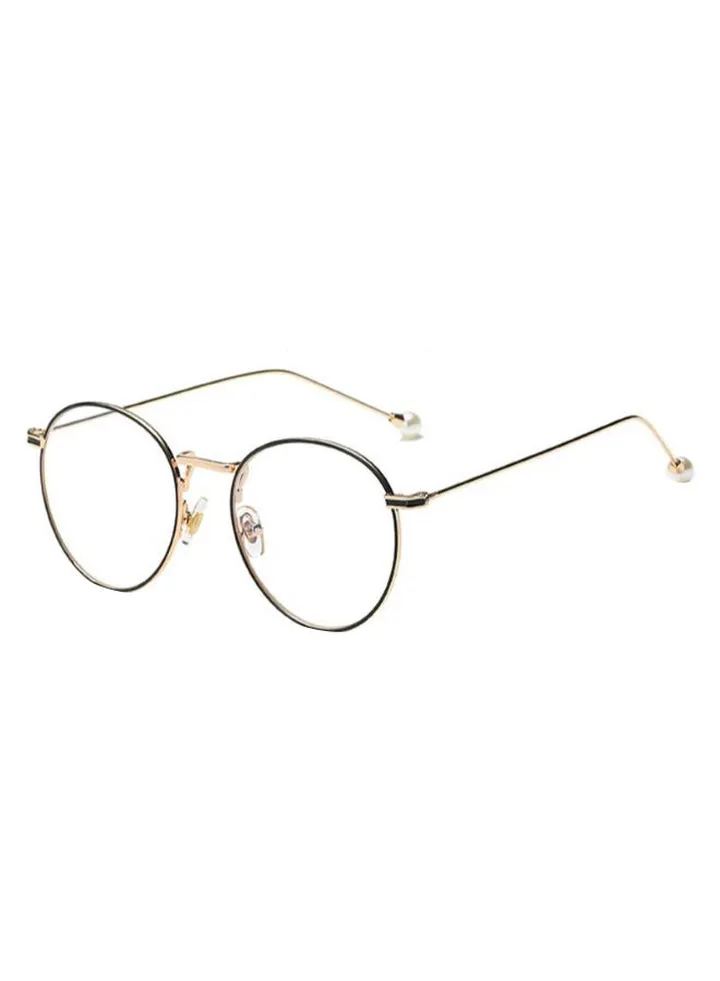 unisex Round Frame Eyeglasses - Lens Size: 50 mm