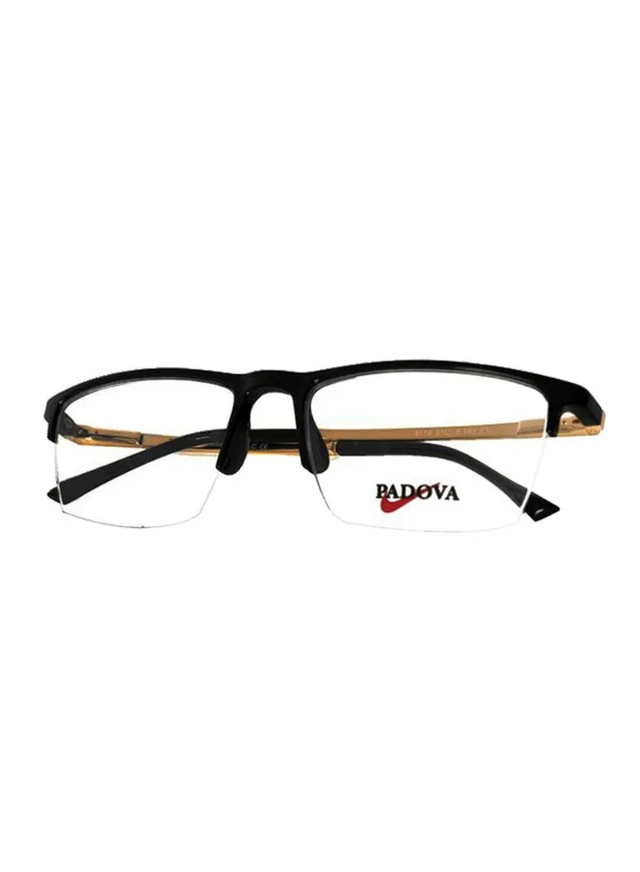 Women's Semi-Rimless Eyeglasses Frame 8119-C1