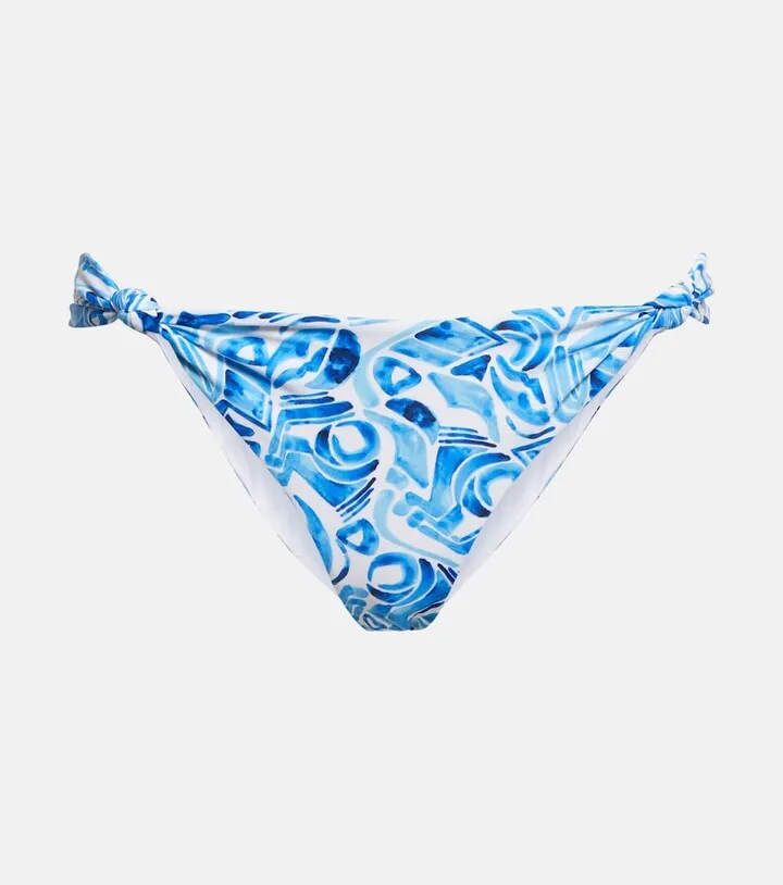 Seine printed bikini bottoms