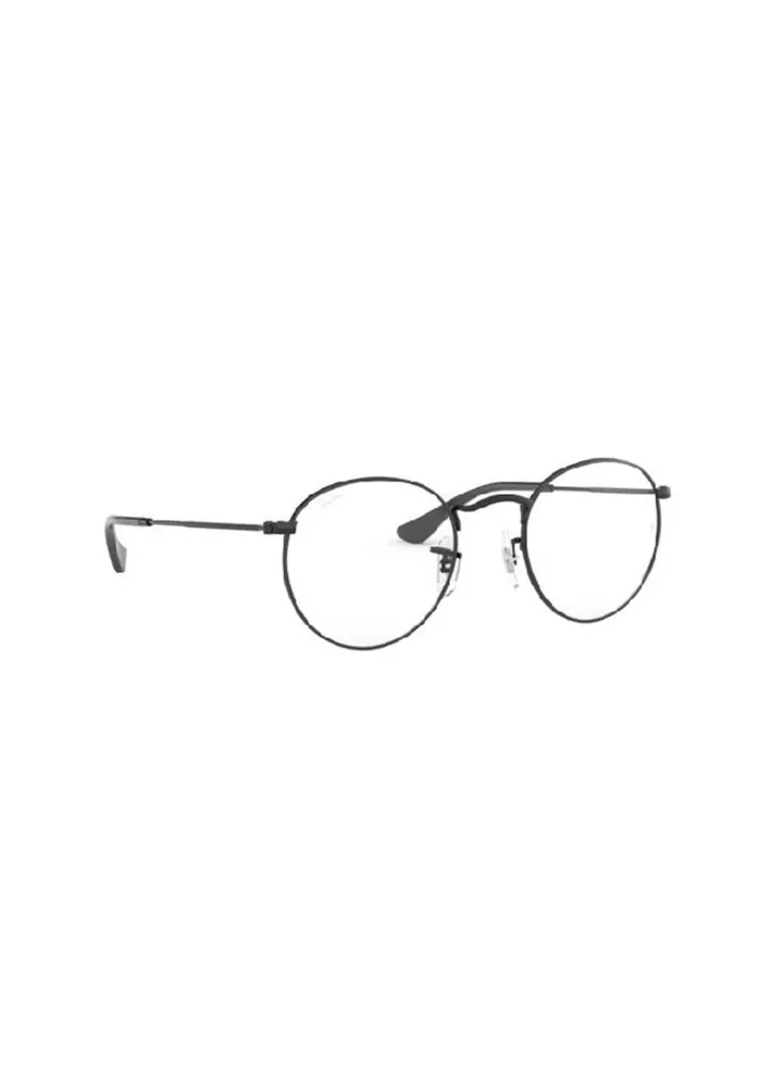 unisex Full Rim Round Shape Eyeglasses RX3447V - Lens Size: 50mm - Black