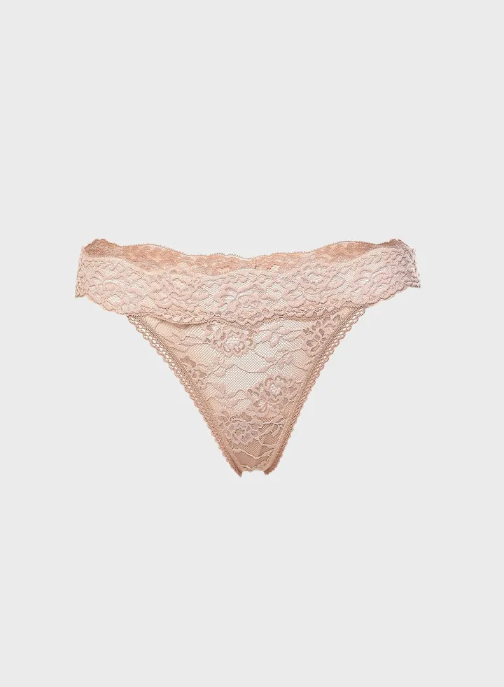 Printed Thong