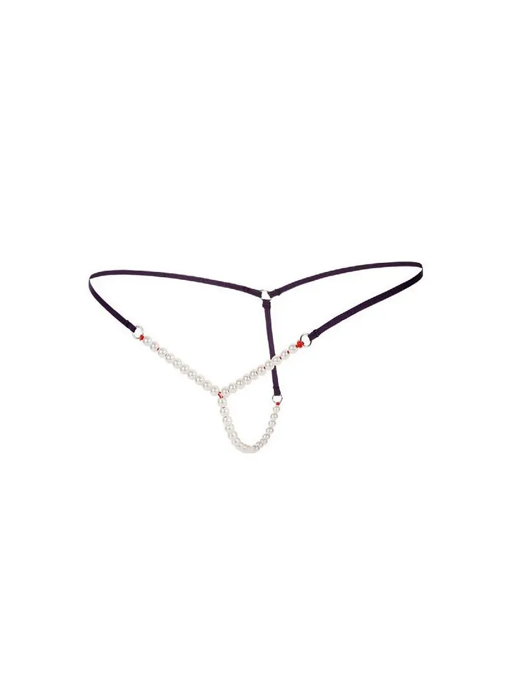 Women's Romantic Pearl Panties Breathable Stretch Seamless Panties