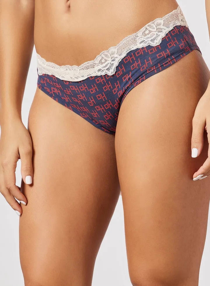 Casual Brief Navy/Red