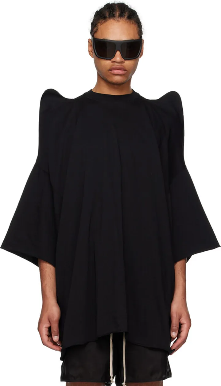 Rick Owens Black Tommy Strobe T-Shirt