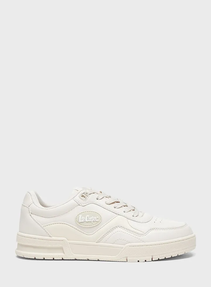 Lace Up Low Top Sneakers