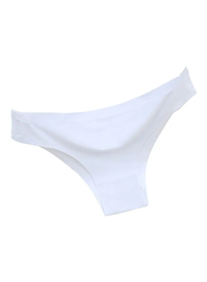 Seamless Panties Women Breathable Underwear White