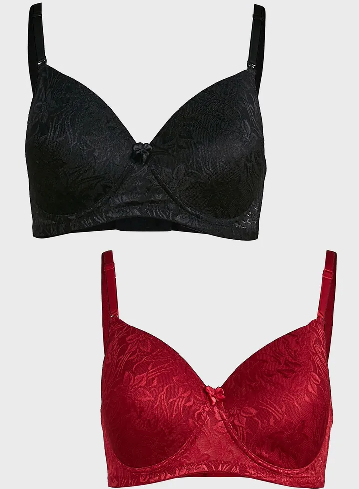 2 Pack T-Shirt Bras