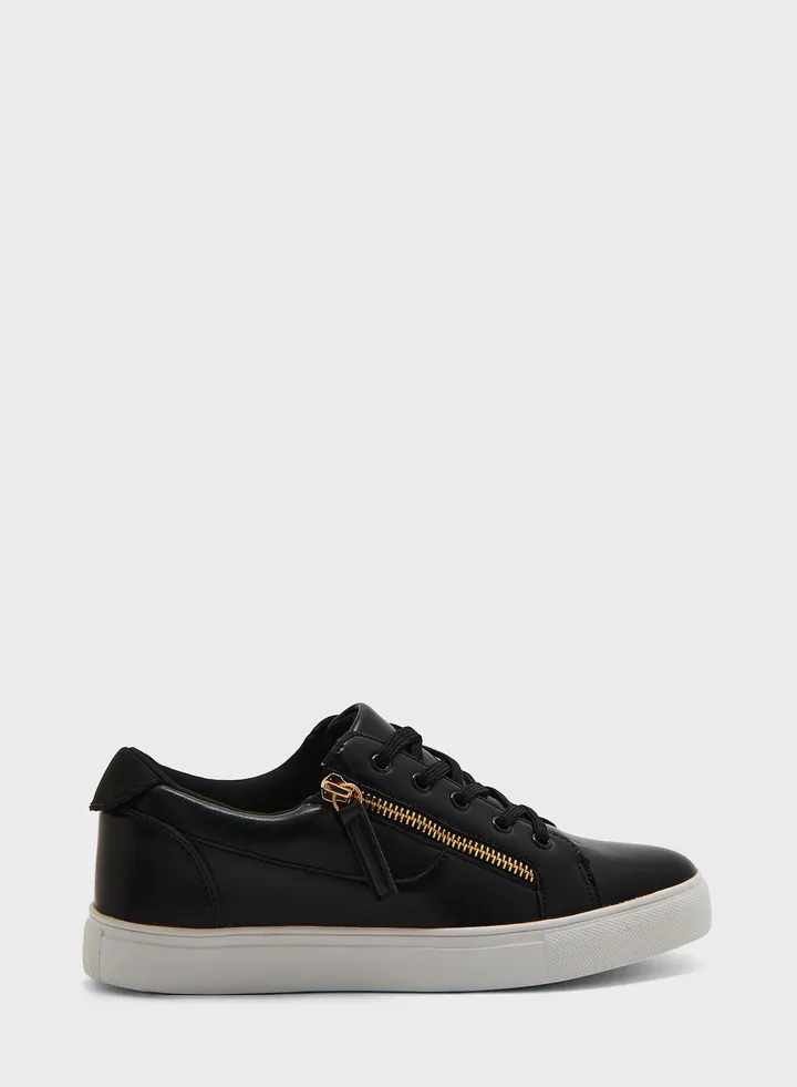 Zip Detail Sneaker