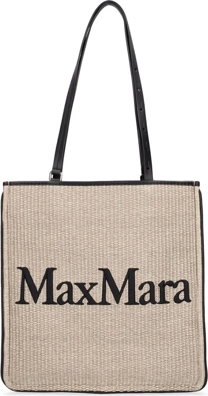 Easybag raffia effect tote bag