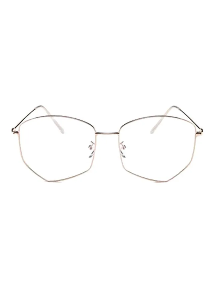 Women's Polygon Frames Myopia Eyeglasses